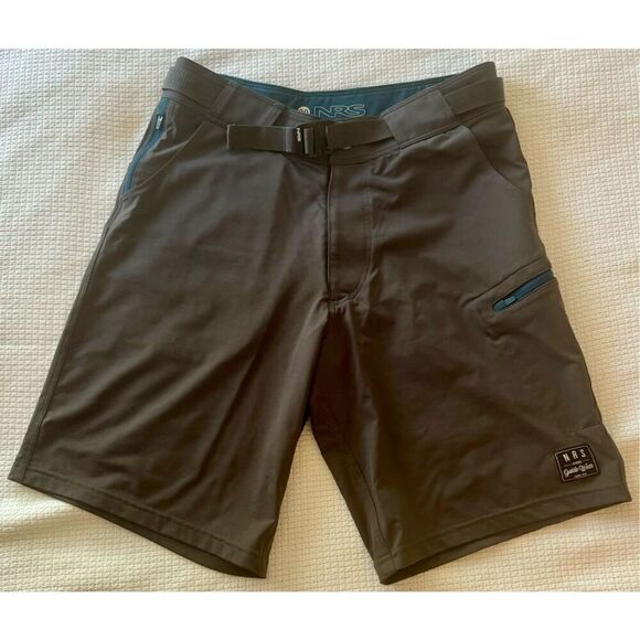 NWOT NRS Men's Quick Dry Fishing Guide UPF Shorts Size 30 - Picture 4 of 12